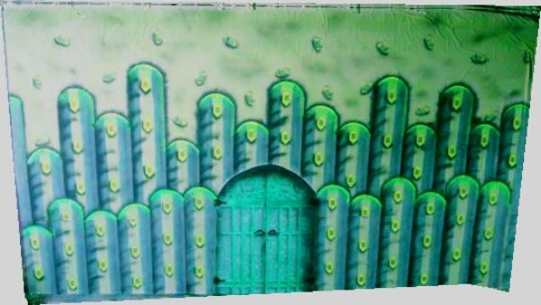 Wizard of Oz - A1 STAGE - BACKDROPS - BB029 - Emerald City (30w x 18h)