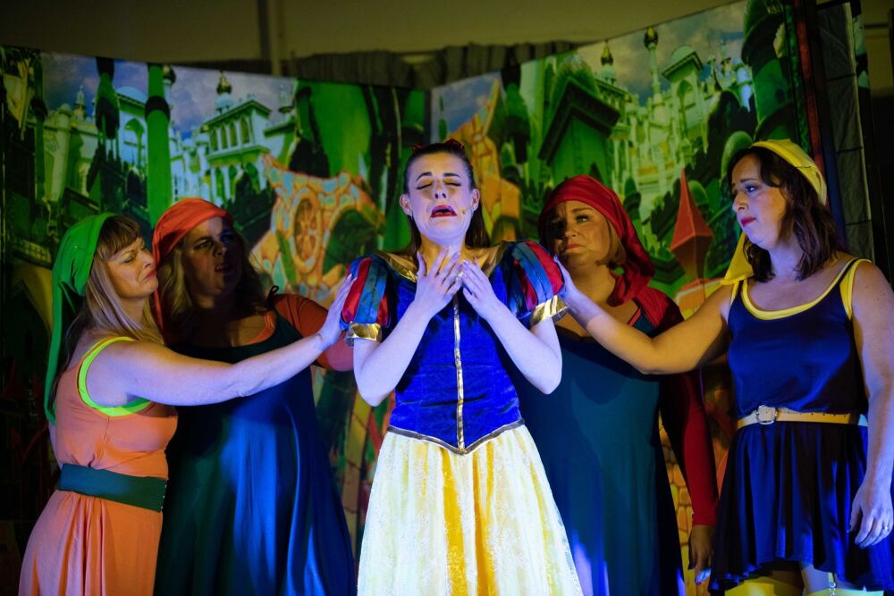 Snow White - A1 STAGE - POP-UP FLATS 2.3m high - PHOTOS - 01