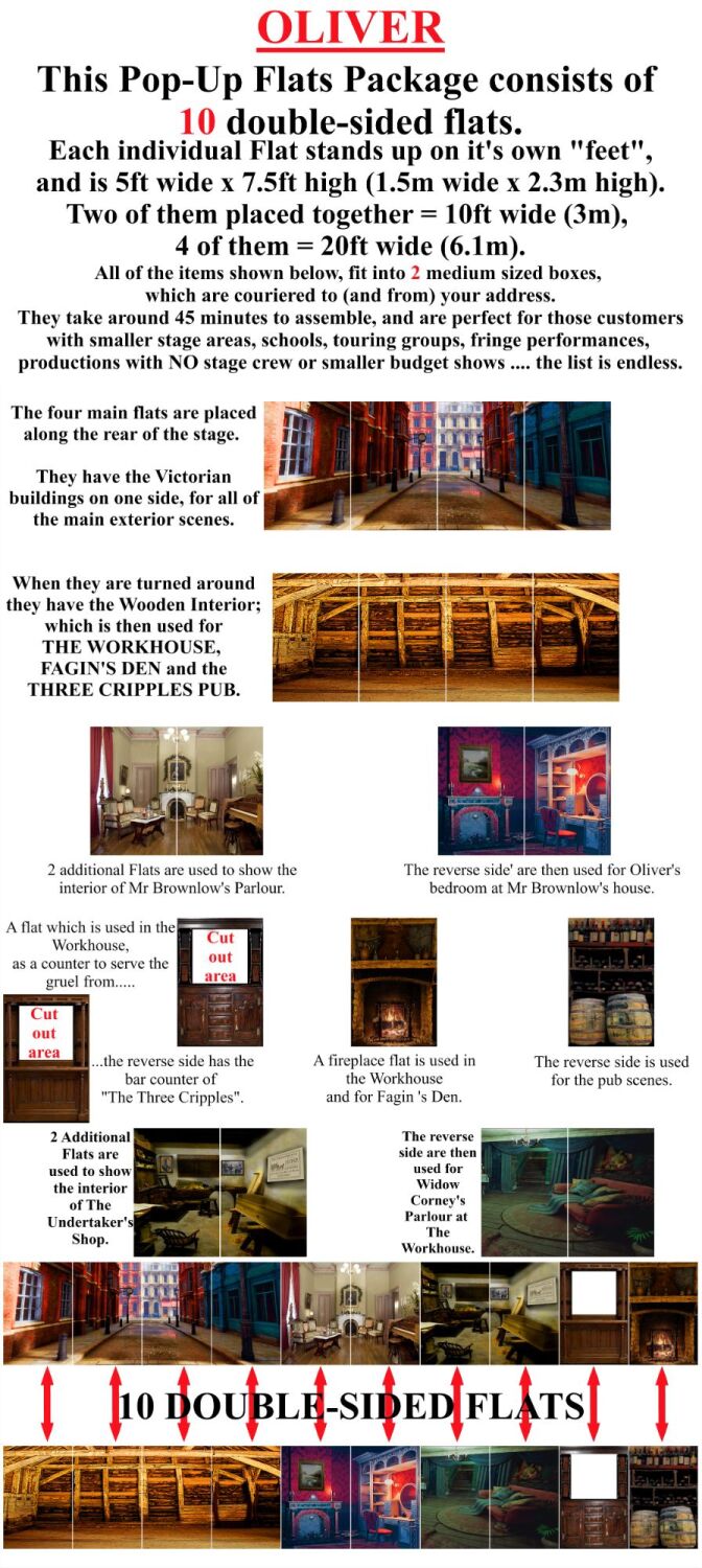 Oliver - A1 STAGE - POP-UP FLATS 2.3m high - PHOTOS - 00 - All Double Sided