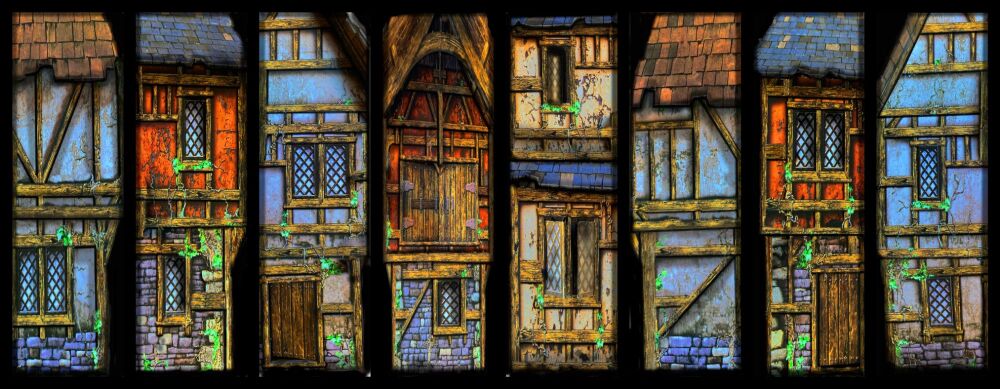 Tudor 5m Flats - A1 STAGE - POP-UP FLATS 5m high - PHOTOS - 00 - All Double