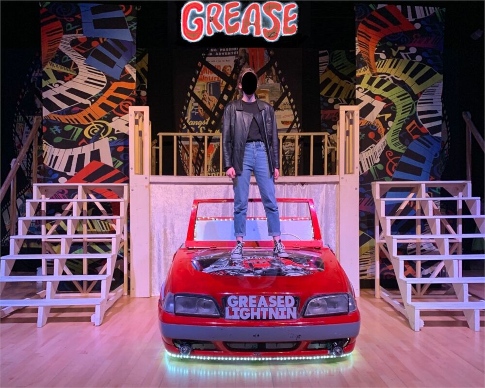 GREASE - A1 STAGE SCENERY AND SET HIRE FOR - 01b