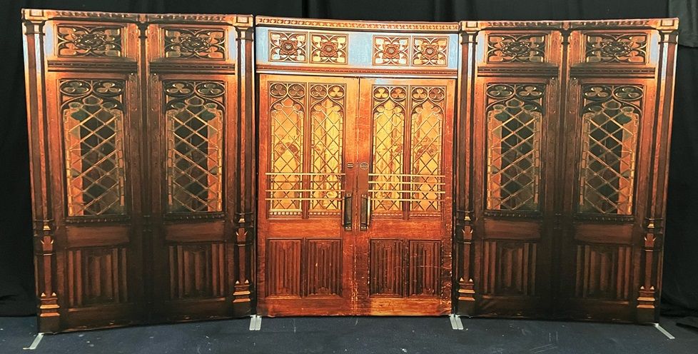 The Music Man - A1 STAGE - POP-UP FLATS 2.3m high - PHOTOS - 04 Gym &amp; Assem