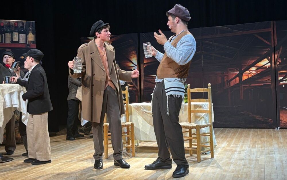 Fiddler on the Roof - A1 STAGE - POP-UP FLATS 2.3m high - PHOTOS - 09
