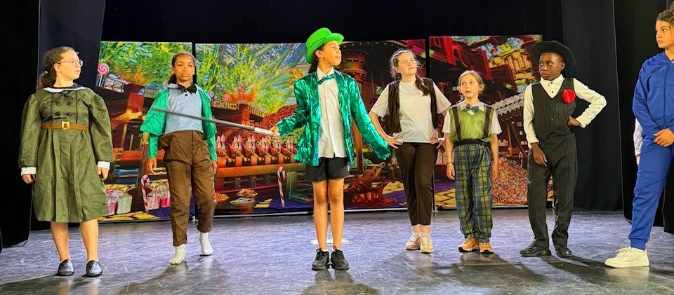 Charlie and the Chocolate Factory - A1 STAGE - POP-UP FLATS 2.3m high - PHO