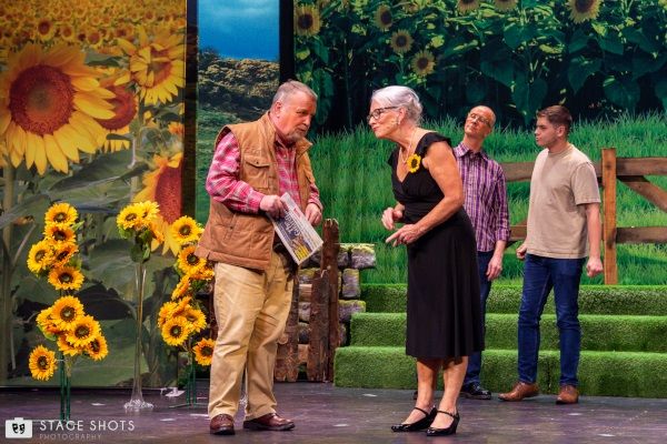 Calendar Girls - A1 STAGE - POP-UP FLATS 3.5m high - PHOTOS - 04