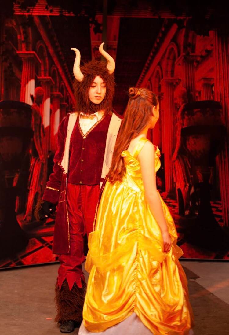 Beauty and the Beast (b) - A1 STAGE - POP-UP FLATS 2.3m high - PHOTOS - 08