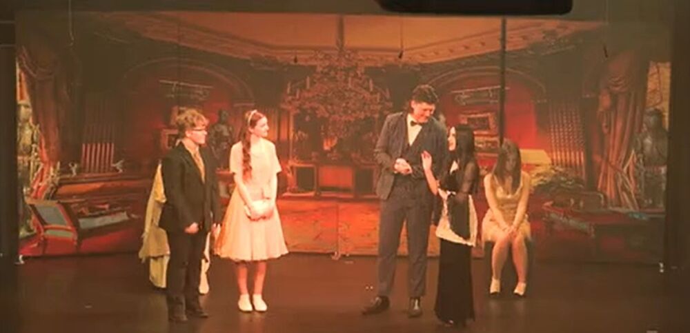 Addams Family - A1 STAGE - POP-UP FLATS 2.3m high - PHOTOS - 01