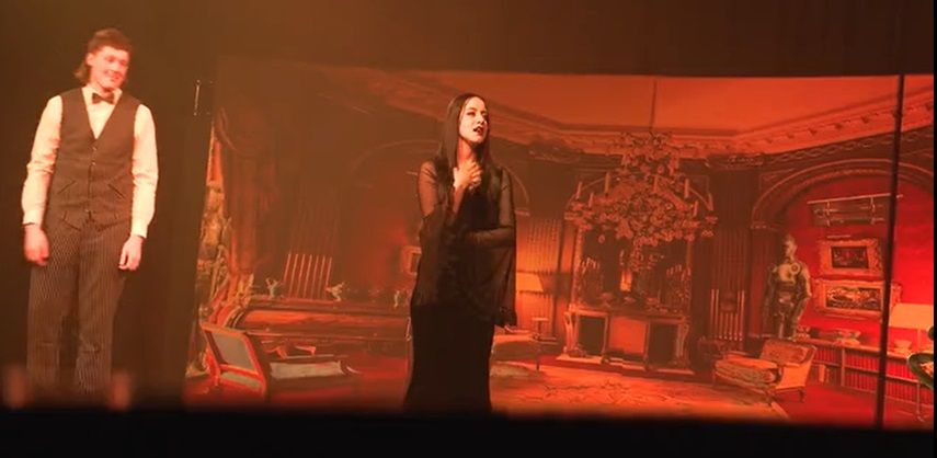 Addams Family - A1 STAGE - POP-UP FLATS 2.3m high - PHOTOS - 03