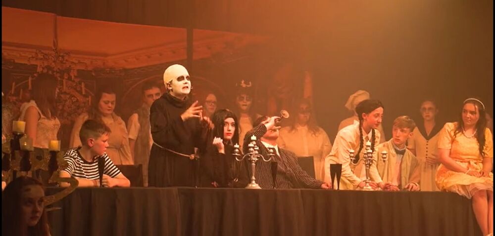 Addams Family - A1 STAGE - POP-UP FLATS 2.3m high - PHOTOS - 19