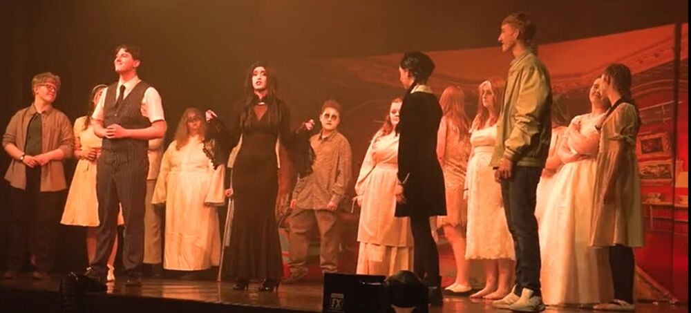 Addams Family - A1 STAGE - POP-UP FLATS 2.3m high - PHOTOS - 21