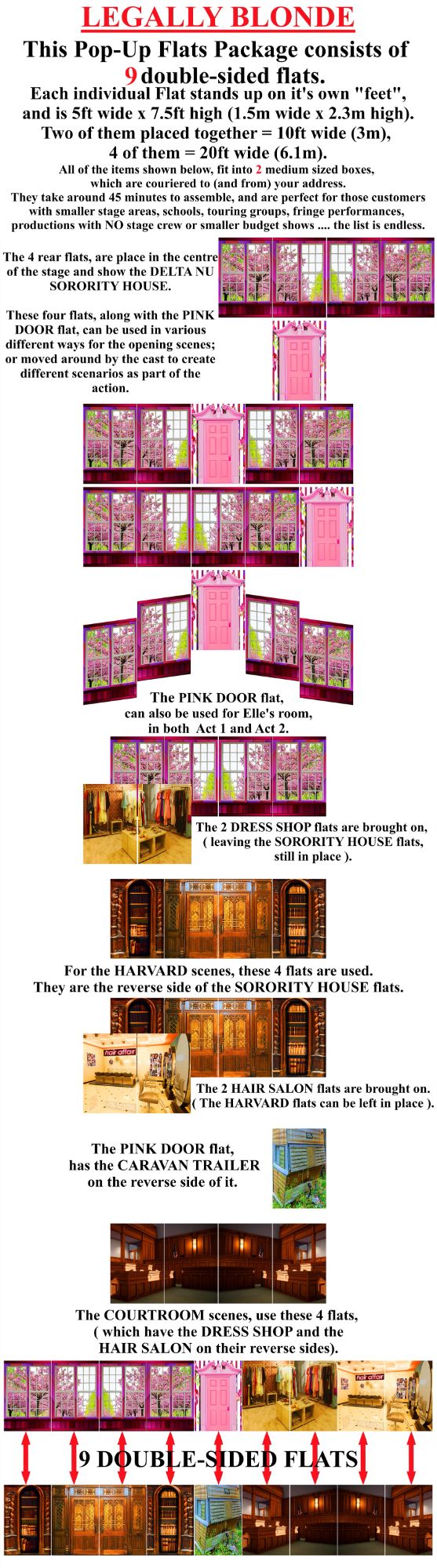 Legally Blonde - A1 STAGE - POP-UP FLATS 2.3m high - FLATS - 00 - All Doubl