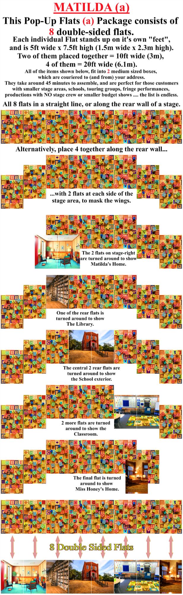 Matilda (a) - A1 STAGE - POP-UP FLATS 2.3m high - FLATS - 00 - All Double S