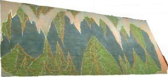 A1 STAGE BACKDROPS - BB003 - Cave Interior (30w X 14h)