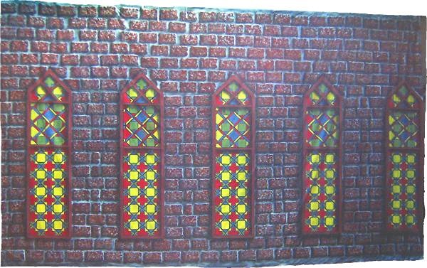 A1 STAGE BACKDROPS - BB012 - Stained Glass Windows (30w X 18h).JPG