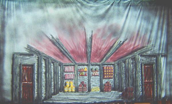 A1 STAGE BACKDROPS - BB013 - Store Room(30w X 18h).JPG