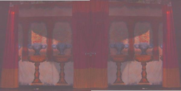 A1 STAGE BACKDROPS - BB019 - Staircase Arch (30w X 18h)