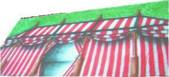 A1 STAGE BACKDROPS - BD013 -Tent Red-White (30w X 18h).JPG