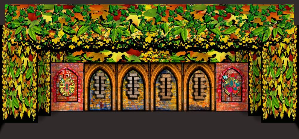 Shrek - A1 STAGE - with BACKDROPS 3 - PHOTOS - 02 Castle Interior