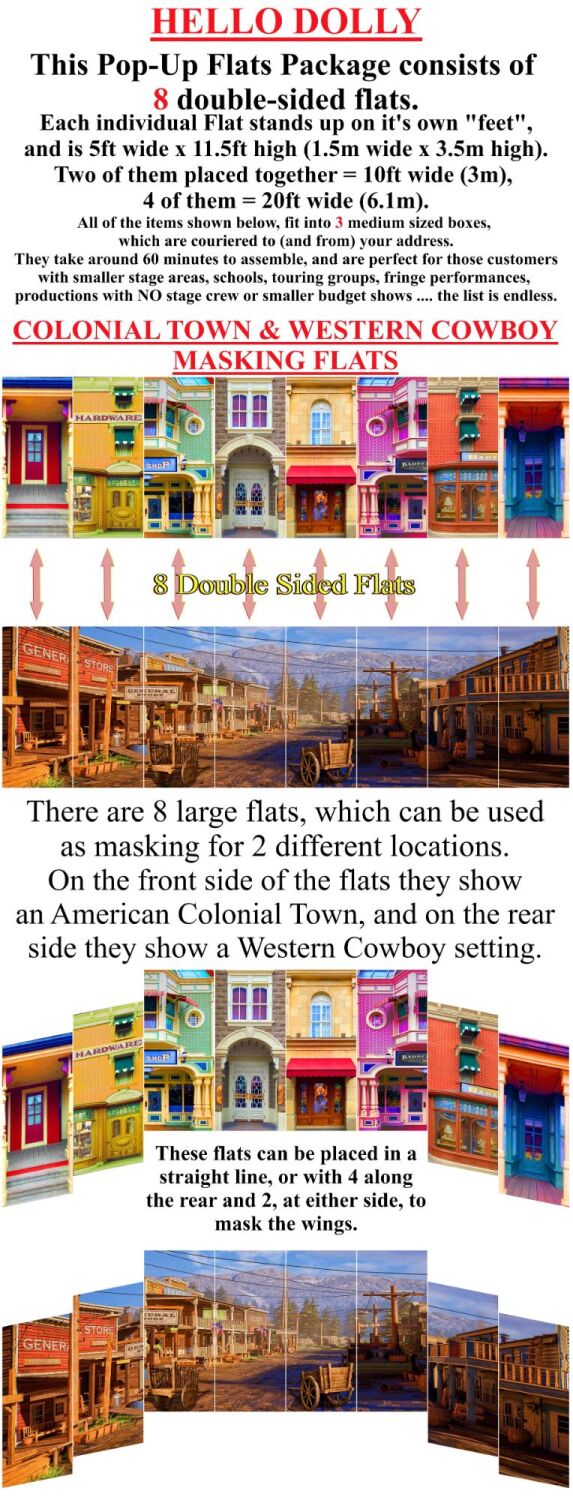 Hello Dolly - A1 STAGE - POP-UP FLATS 3.5m high - PHOTOS - 00 All scenery