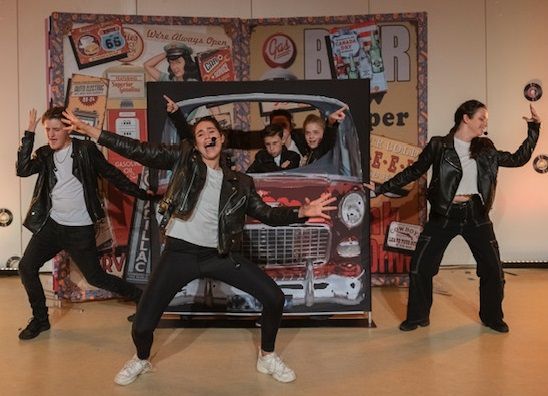 Grease (b)- A1 STAGE - POP-UP FLATS 2.3m high - PHOTOS - 10