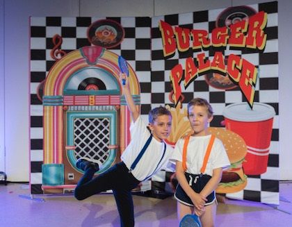 Grease (b)- A1 STAGE - POP-UP FLATS 2.3m high - PHOTOS - 16