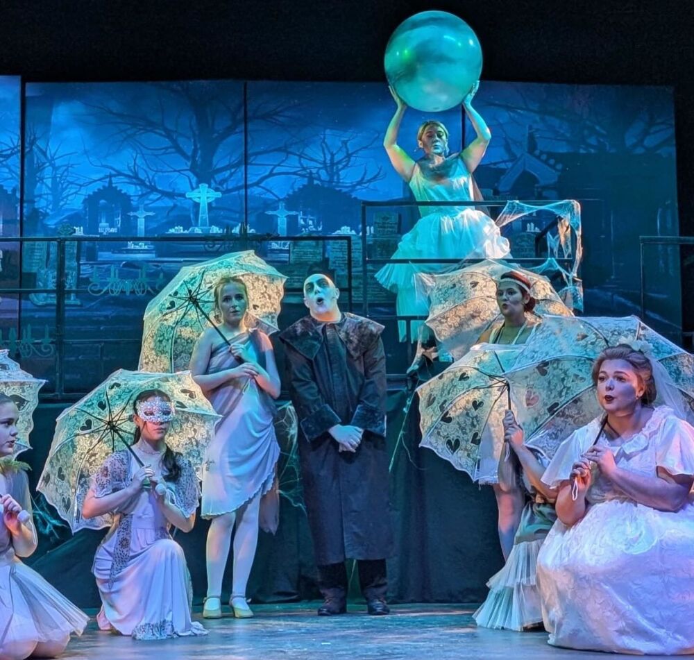 Addams Family - A1 STAGE - POP-UP FLATS 2.3m high - PHOTOS - 30