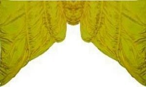 Bugsy - A1 STAGE - BACKDROPS - PHOTOS - BA001 - Gold Contour Curtain (30w