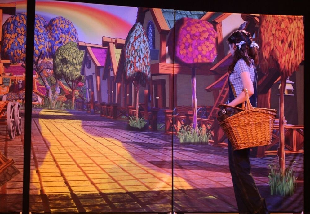 Wizard of Oz (a) - A1 STAGE - POP-UP FLATS 2.3m high - PHOTOS - 22