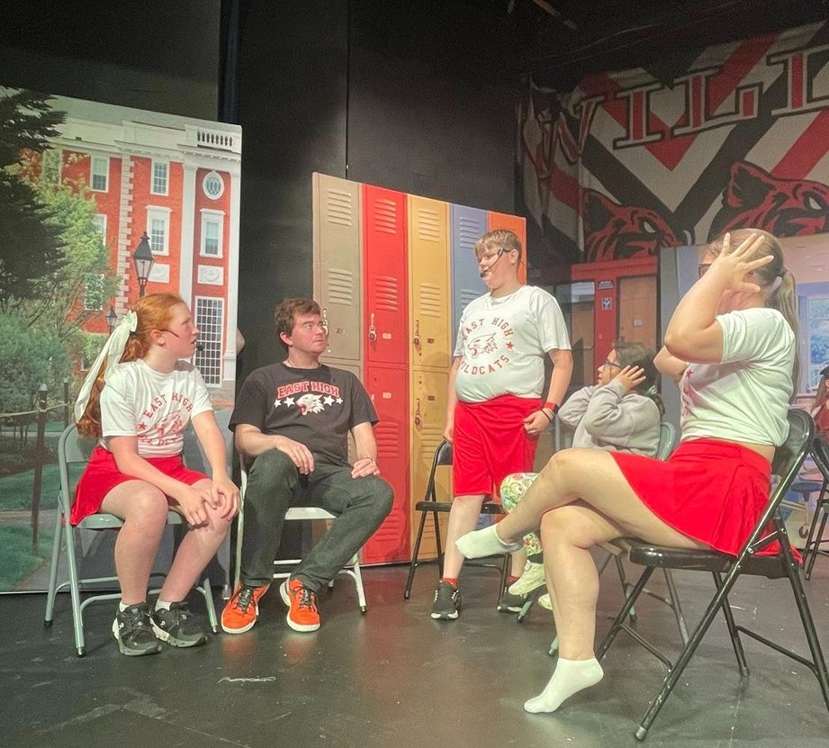 High School Musical - A1 STAGE - POP-UP FLATS 2.3m high - PHOTOS - 50