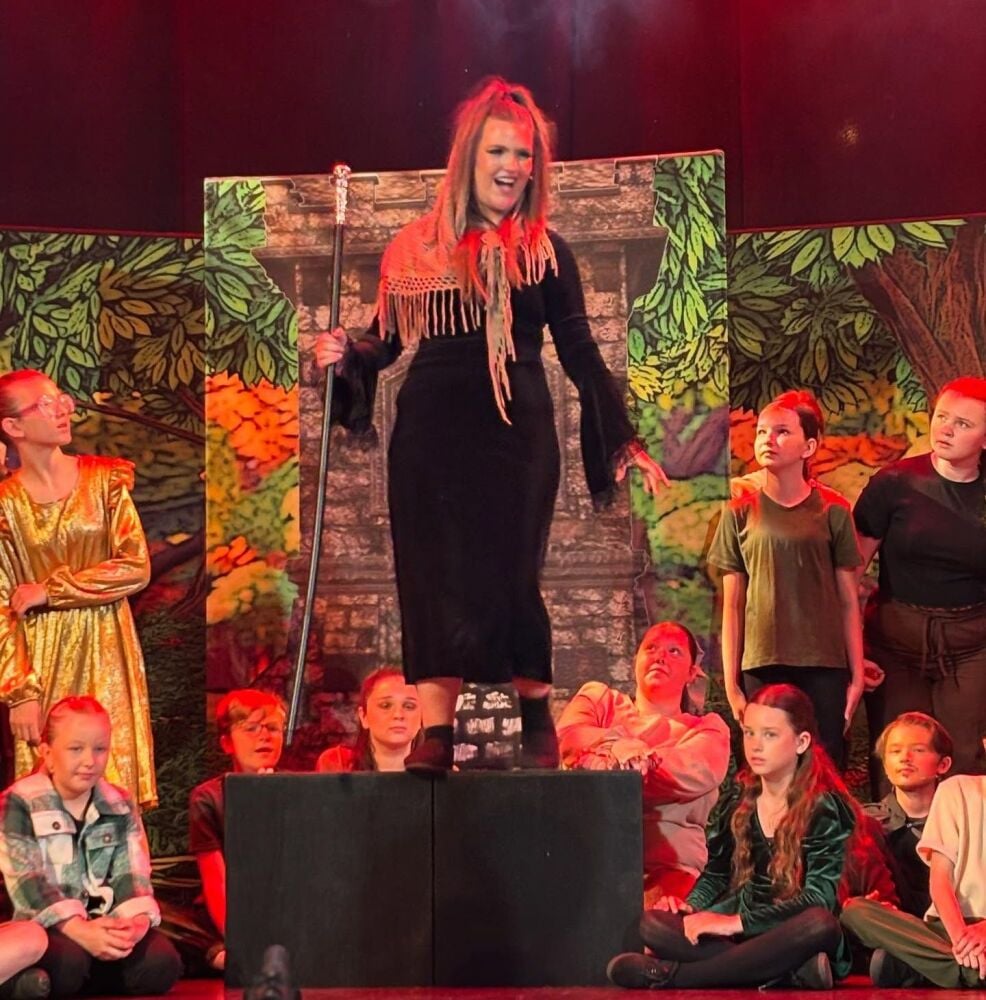 Into the Woods - A1 STAGE - POP-UP FLATS 2.3m high - PHOTOS - 31