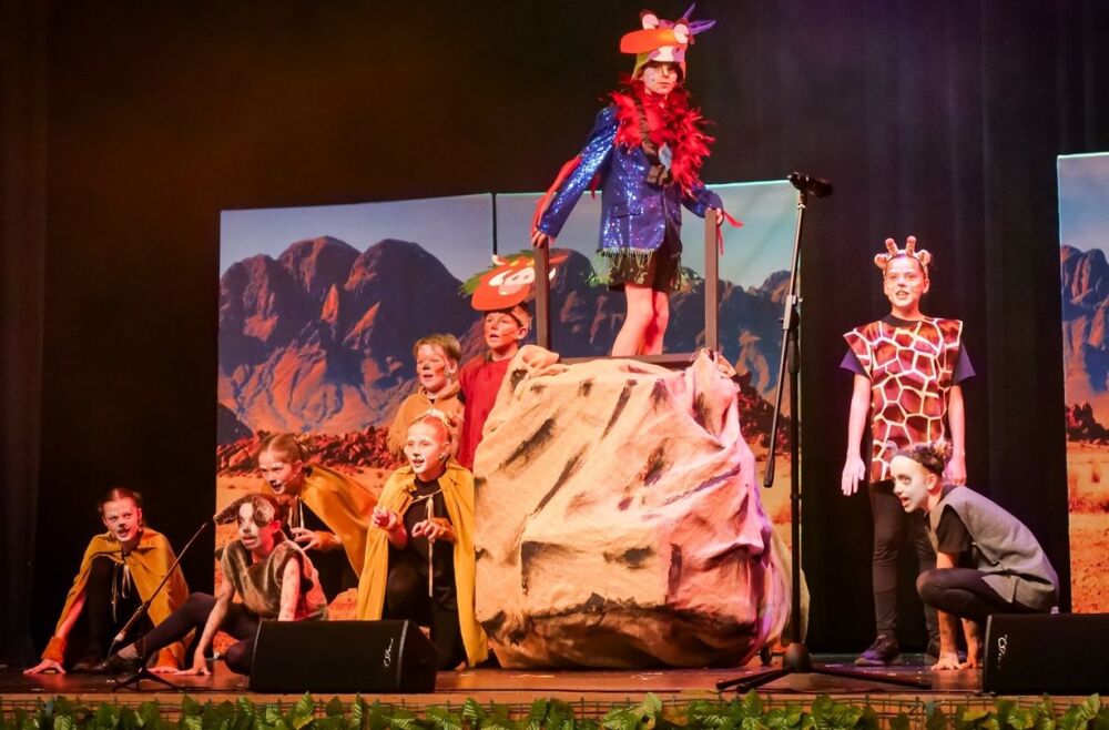 Lion King - A1 STAGE - POP-UP FLATS 2.3m high - PHOTOS - 10