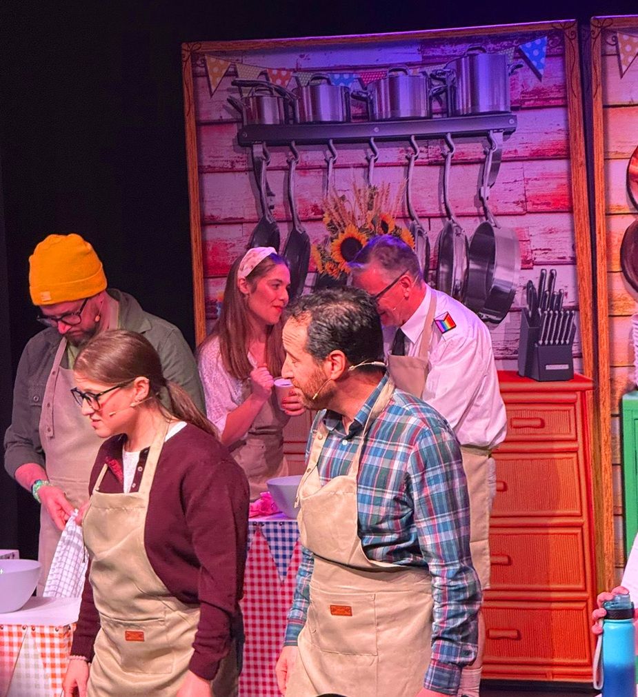 Great British Bake Off - A1 STAGE - POP-UP PHOTOS 2.3m high - 06