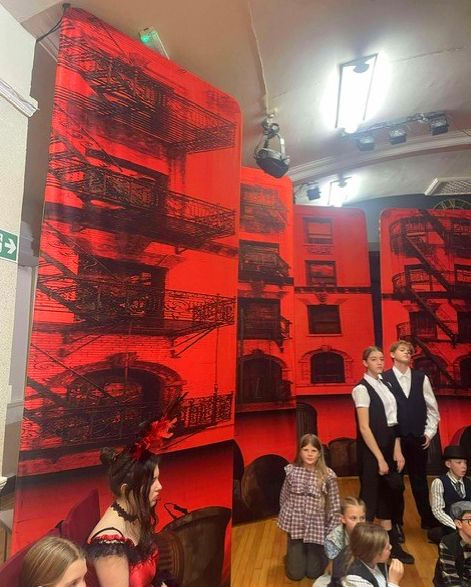 West Side Story &amp; Rent - A1 STAGE - POP-UP FLATS 2.3m high - PHOTOS - 03