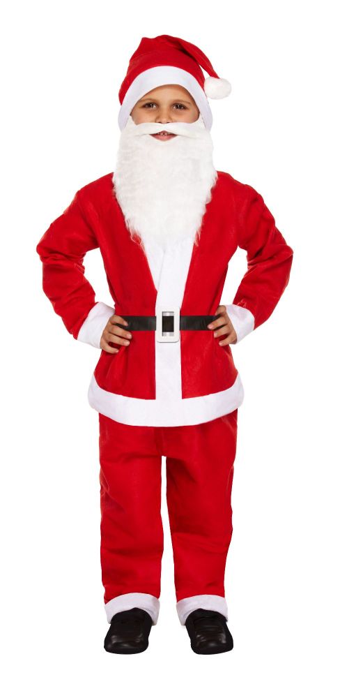 Santa Boy Child Costume