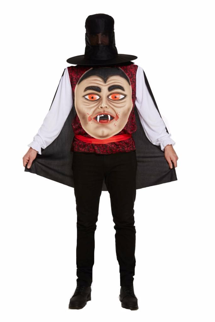 Vampire Jumbo Face Adult Costume