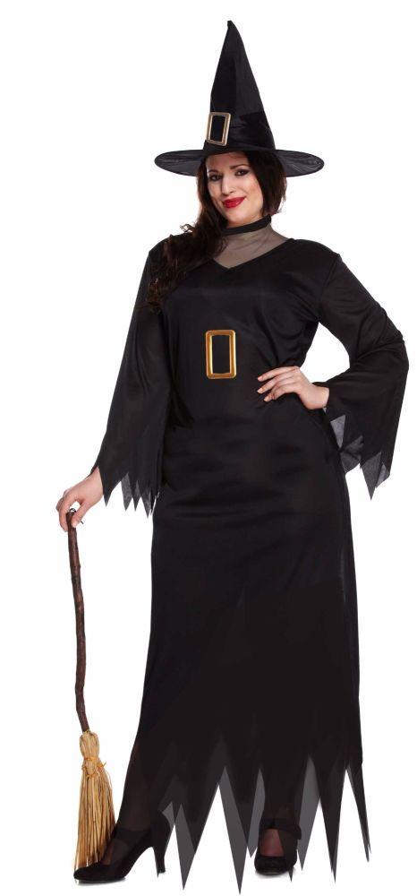 Black Witch Adult Costume Plus Size