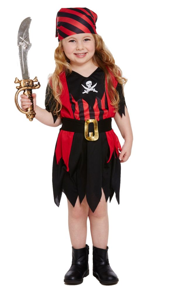 Pirate Girl Toddler Costume