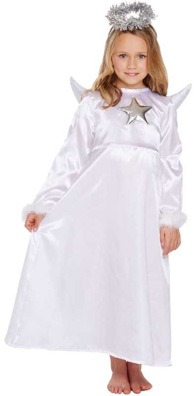 Angel With Fur Child Costume
