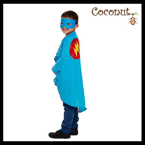 Blue Super Hero Child Costume