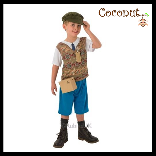 Evacuee Boy  Child Costume