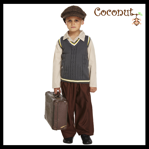 Evacuee Boy Child Costume