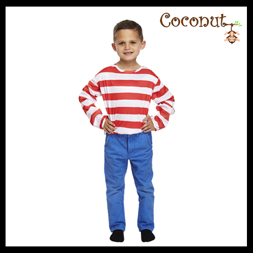 Red And White Striped Jumper Child Costume