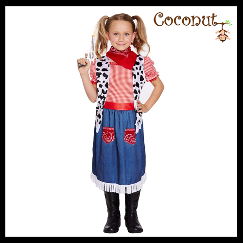 Denim Cowgirl Child Costume