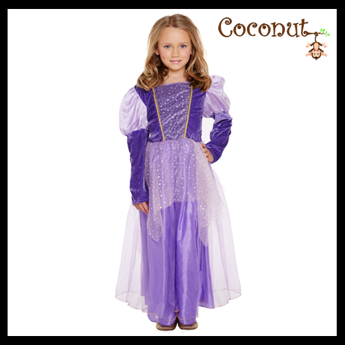 Long Hair Princess Child Costume