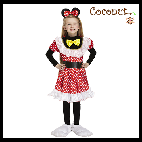 Mouse Girl Child Costume