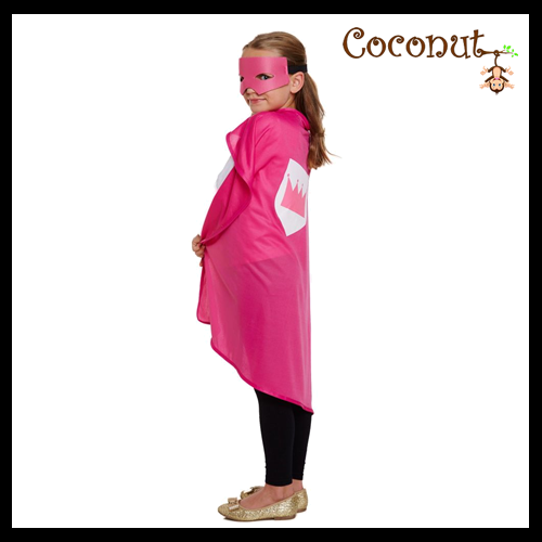 Pink Super Hero Child Costume