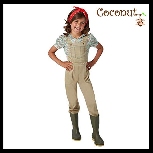 WW2 Land Girl Child Costume