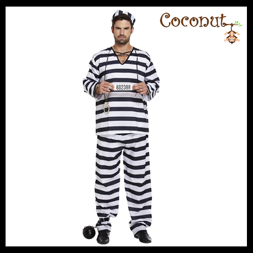 Prisoner Adult Costume