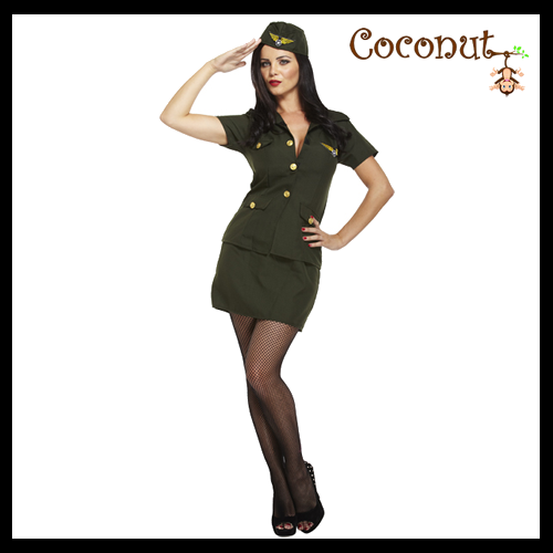 Army Lady Adult Costume