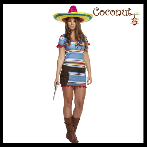 Mexican Woman Adult Costume